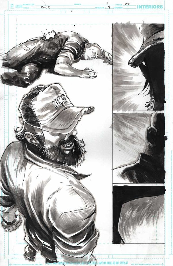 Huck Issue 04 Page 23 + 24 by Rafael Albuquerque