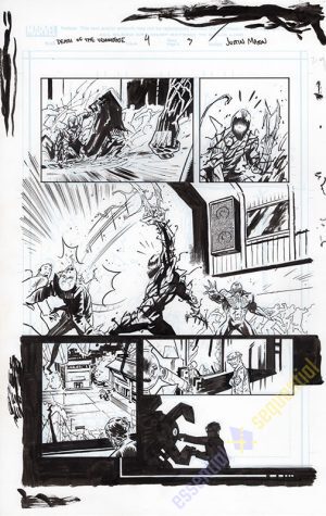 Death of the Venomverse #4 Page 3 by Justin Mason