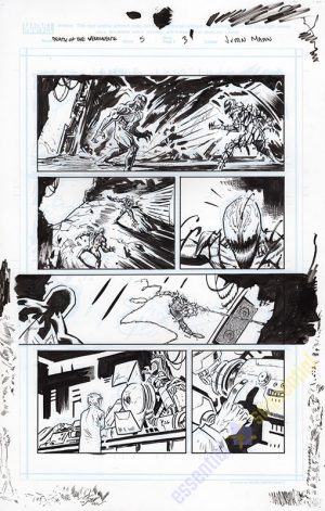 Death of the Venomverse #5 Page 3 by Justin Mason