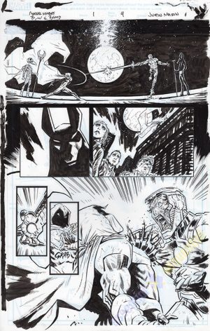 Marvel Zombies: Black White & Blood #1 Page 4 by Justin Mason