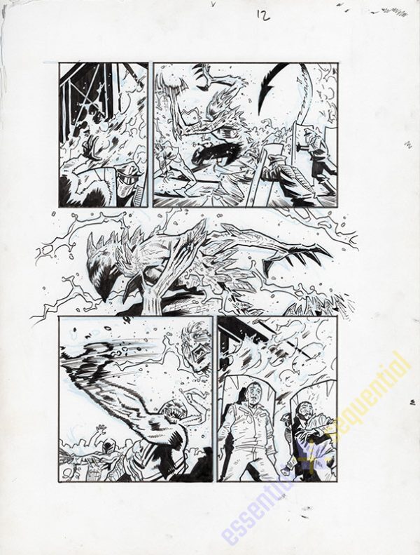 Spider-Man 2099: Dark Genesis #5 Page 12 by Justin Mason