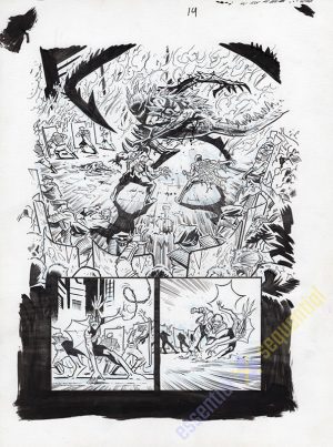 Spider-Man 2099: Dark Genesis #5 Page 14 by Justin Mason