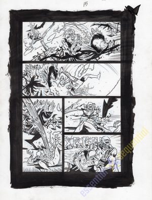 Spider-Man 2099: Dark Genesis #5 Page 15 by Justin Mason