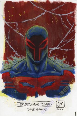 Spider-Man 2099: Dark Genesis B by Justin Mason