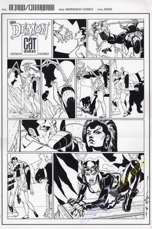 The Demon/Catwoman: Wednesdays Comics p.07 by Brian Stelfreeze