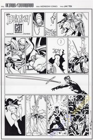 The Demon/Catwoman: Wednesdays Comics p.10 by Brian Stelfreeze