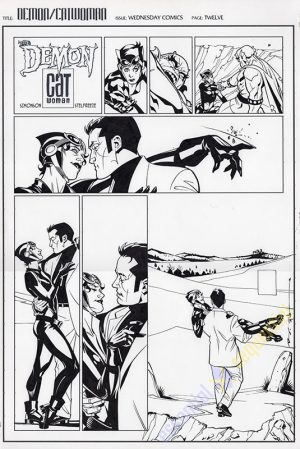 The Demon/Catwoman: Wednesdays Comics p.12 by Brian Stelfreeze