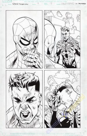 Superior Spider-Man #9 p.14 by Wade von Grawbadger