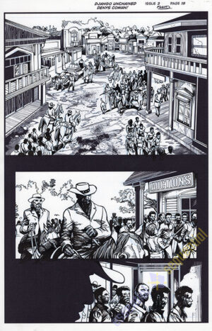 Django Unchained #3 Page 18 by Denys Cowan