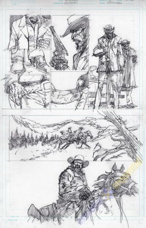 Django Unchained #3 Page 1 by Denys Cowan