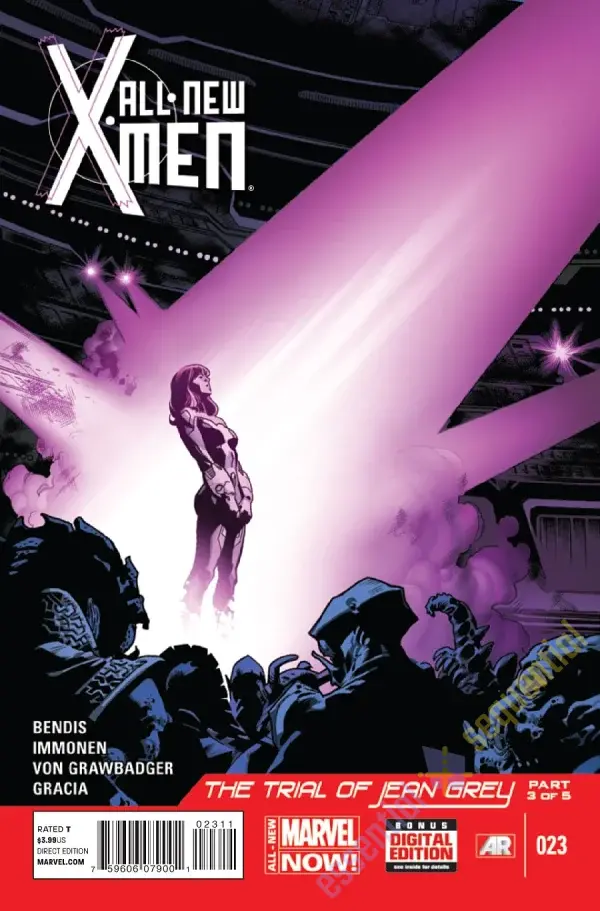 All-New X-Men #23 Cover by Stuart Immonen and Wade von Grawbadger - Image 2