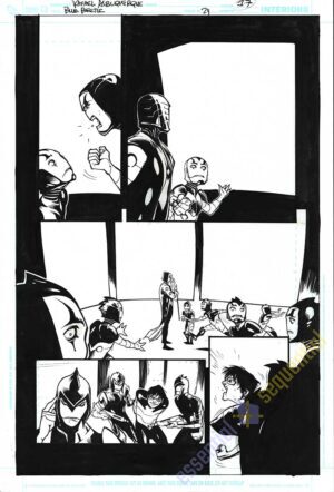 Blue Beetle Issue #24 Page 17 by Rafael Albuquerque