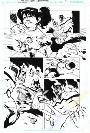 Blue Beetle Issue #25 Page 14 by Rafael Albuquerque