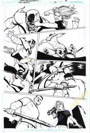 Blue Beetle Issue #25 Page 15 by Rafael Albuquerque