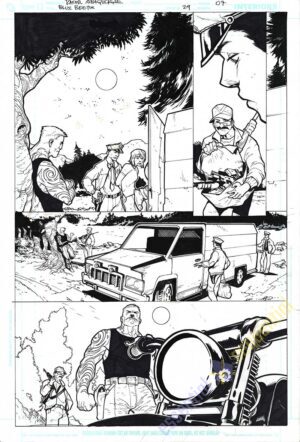 Blue Beetle Issue #29 Page 07 by Rafael Albuquerque
