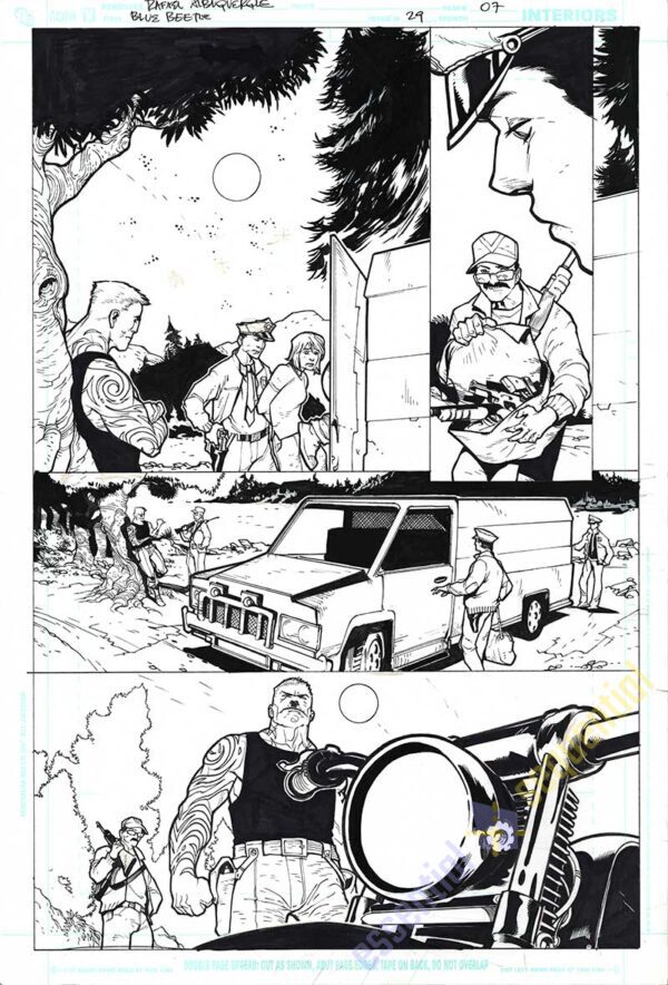 Blue Beetle Issue #29 Page 07 by Rafael Albuquerque