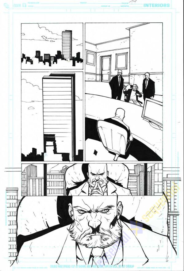 Blue Beetle Issue #29 Page 19 by Rafael Albuquerque