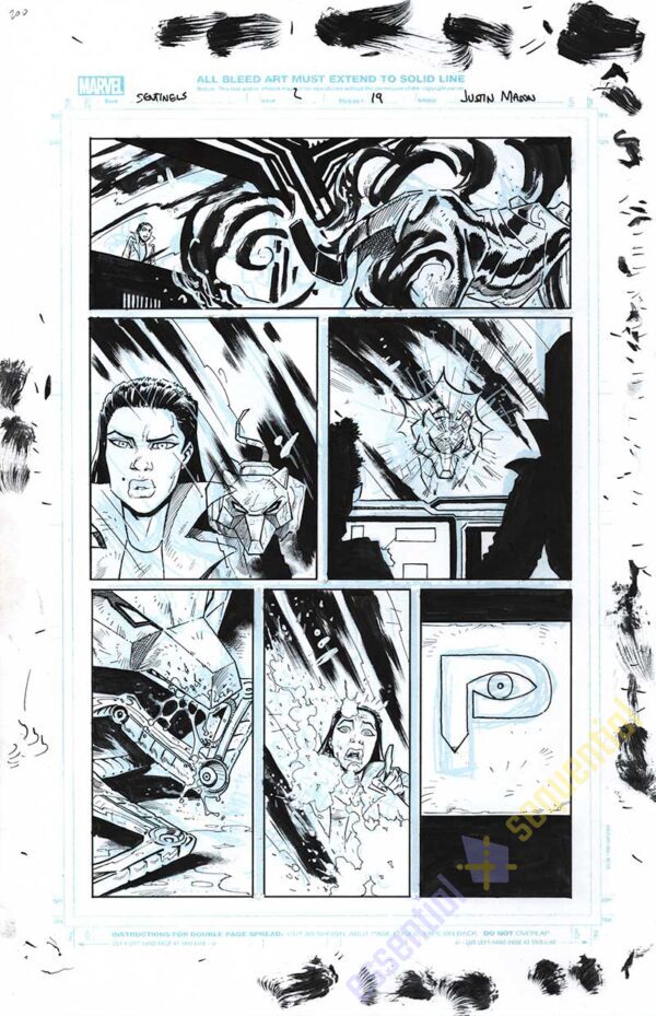 Sentinels #2 Page 19 by Justin Mason