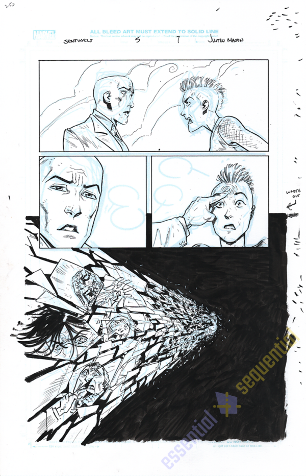 Sentinels #5 Page 07 by Justin Mason