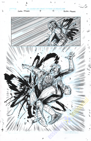 Sentinels #5 Page 13 by Justin Mason