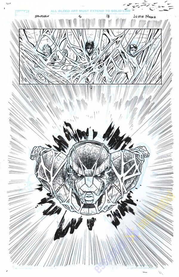 Sentinels #5 Page 18 by Justin Mason