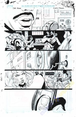 The Thing #1 Page 01 by Justin Mason