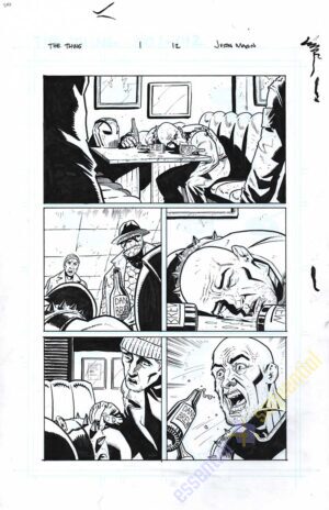 The Thing #1 Page 12 by Justin Mason
