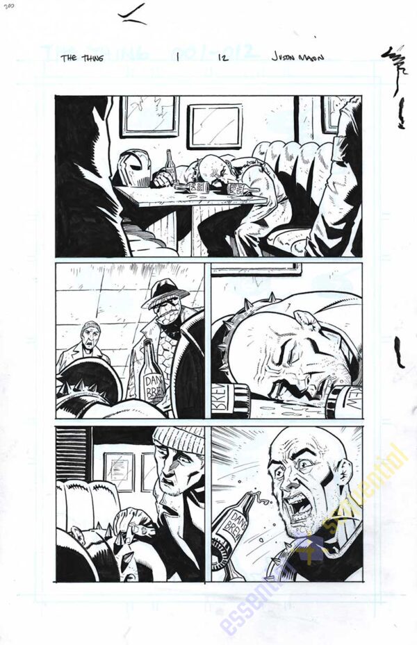 The Thing #1 Page 12 by Justin Mason