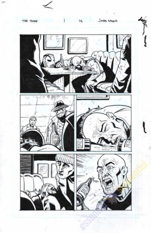 The Thing #1 Page 13 by Justin Mason
