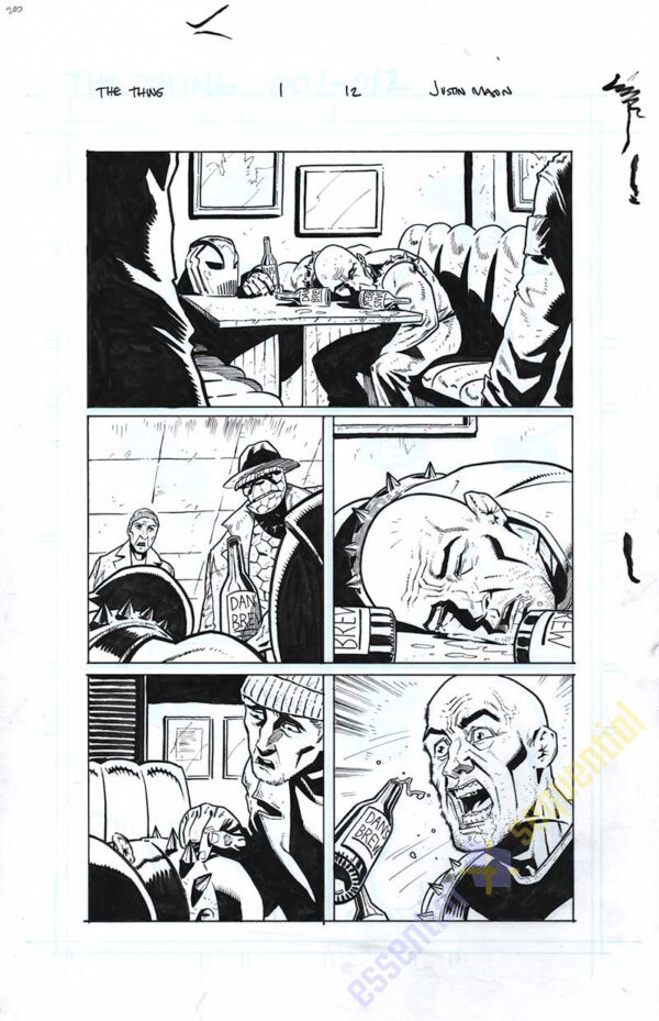 The Thing #1 Page 13 by Justin Mason