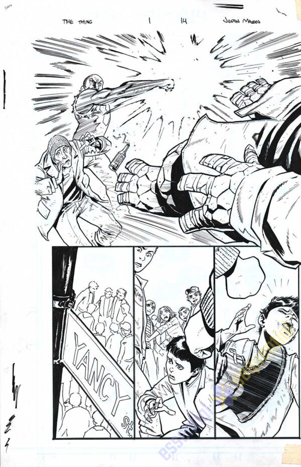 The Thing #1 Page 14 and 15 by Justin Mason - Image 2
