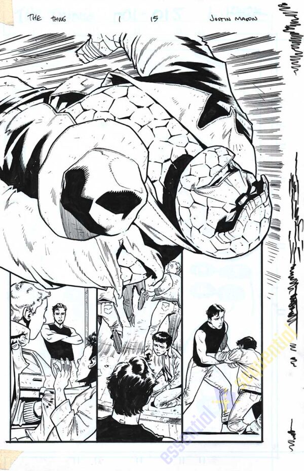 The Thing #1 Page 14 and 15 by Justin Mason - Image 3