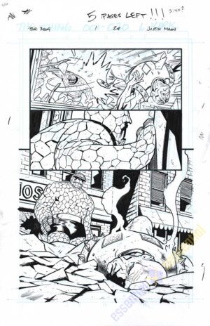 The Thing #1 Page 20 by Justin Mason