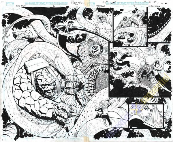 The Thing #1 Page 02 and 03 by Justin Mason