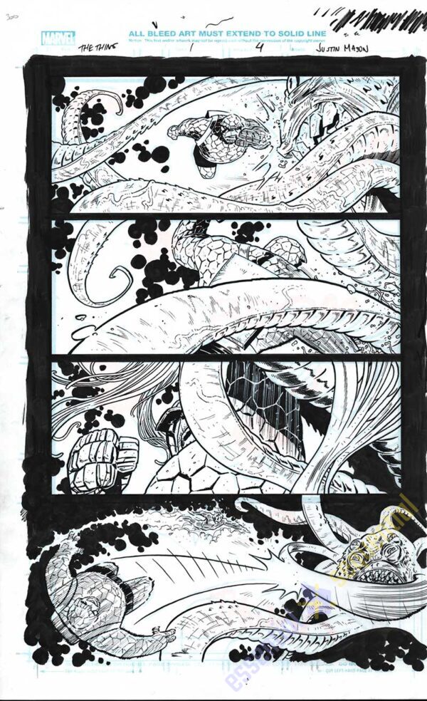 The Thing #1 Page 04 by Justin Mason