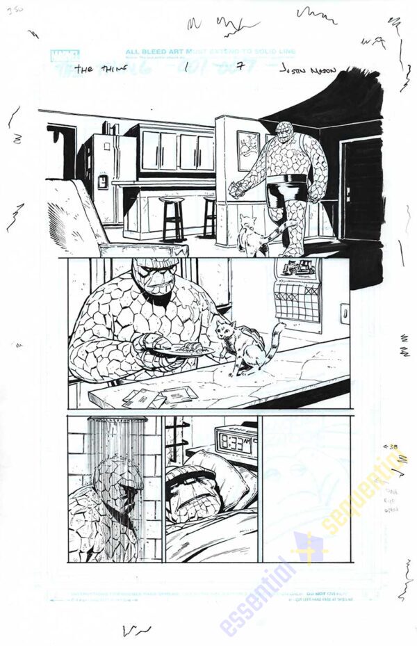 The Thing #1 Page 07 by Justin Mason