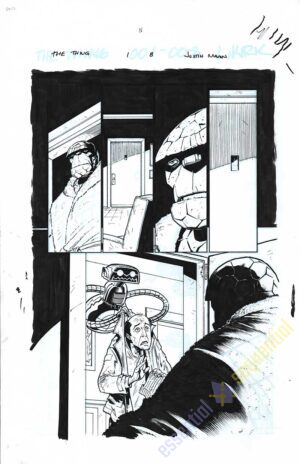 The Thing #1 Page 08 by Justin Mason