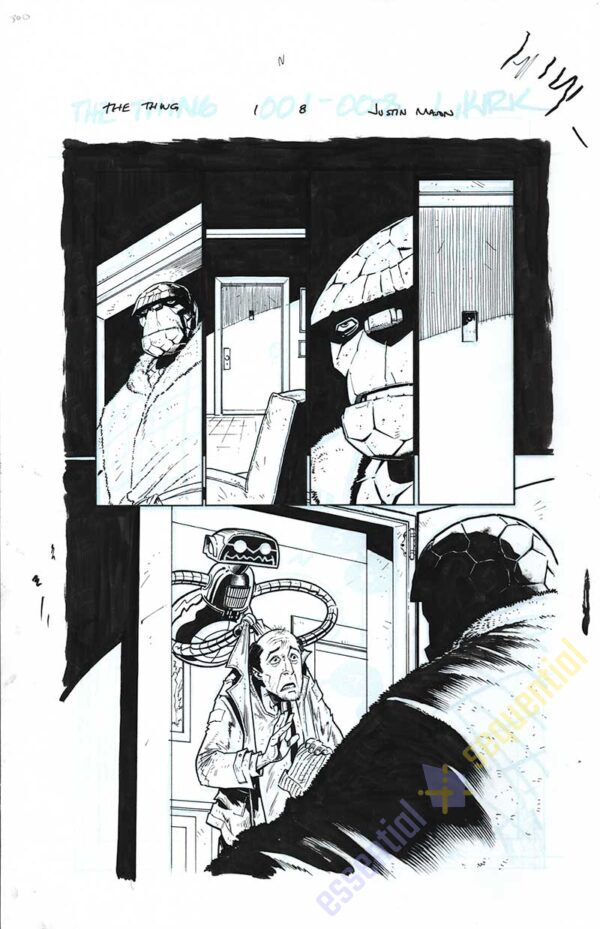 The Thing #1 Page 08 by Justin Mason