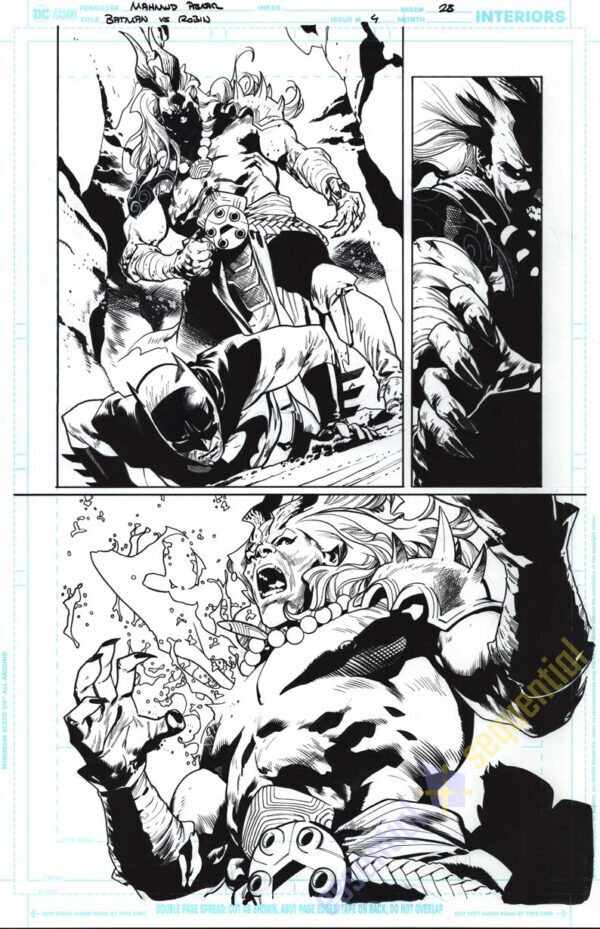 Batman vs. Robin #4 Page 28 by Mahmud Asrar