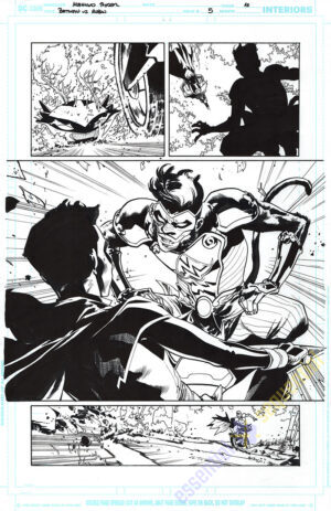 Batman vs. Robin #5 Page 10 by Mahmud Asrar