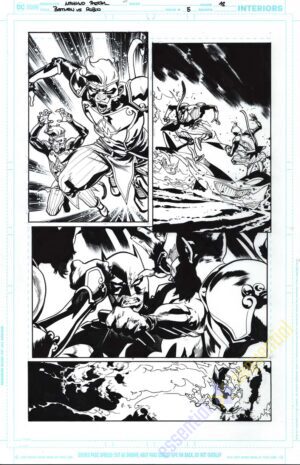 Batman vs. Robin #5 Page 12 by Mahmud Asrar