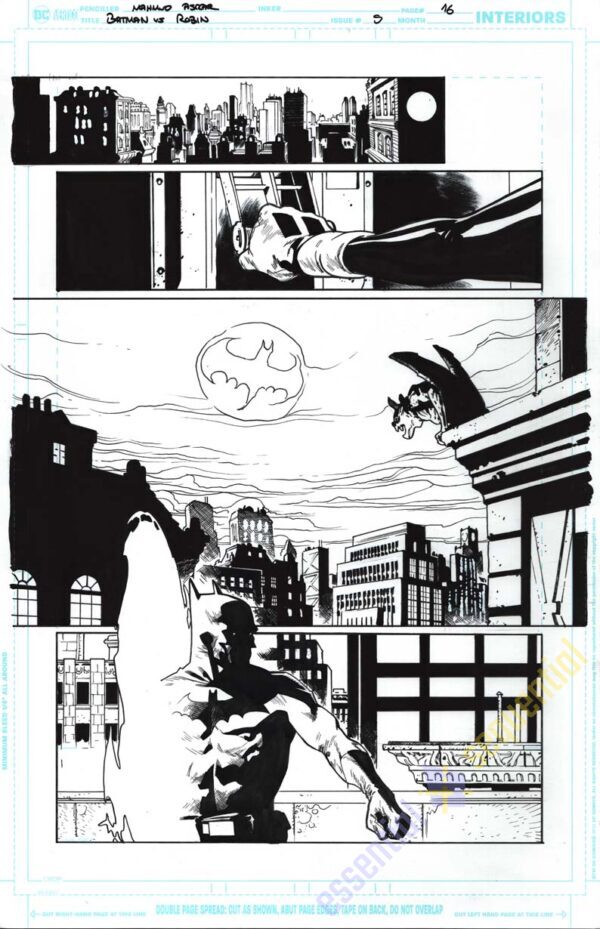 Batman vs. Robin #5 Page 16 by Mahmud Asrar