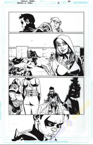 Batman vs. Robin #5 Page 30 by Mahmud Asrar