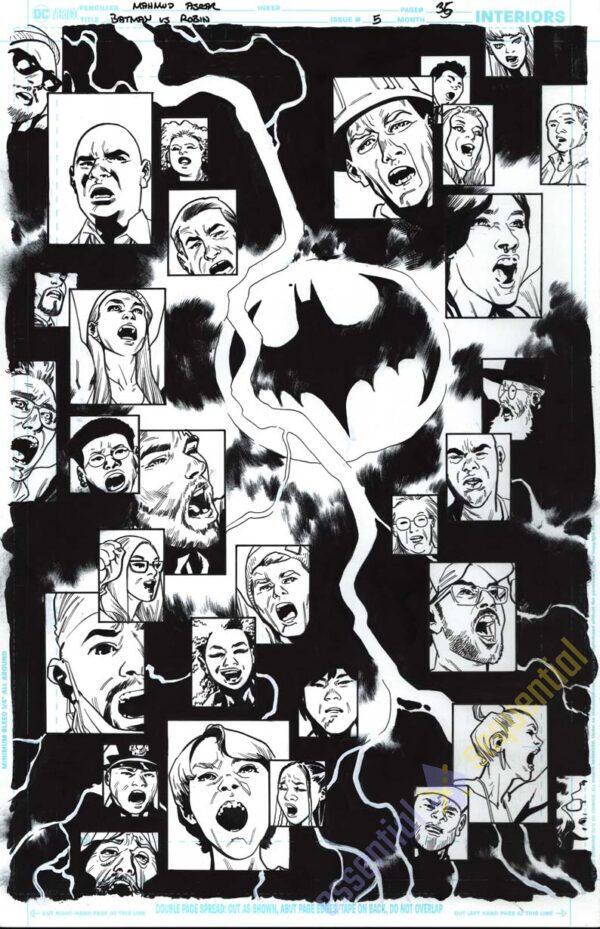 Batman vs. Robin #5 Page 35 by Mahmud Asrar