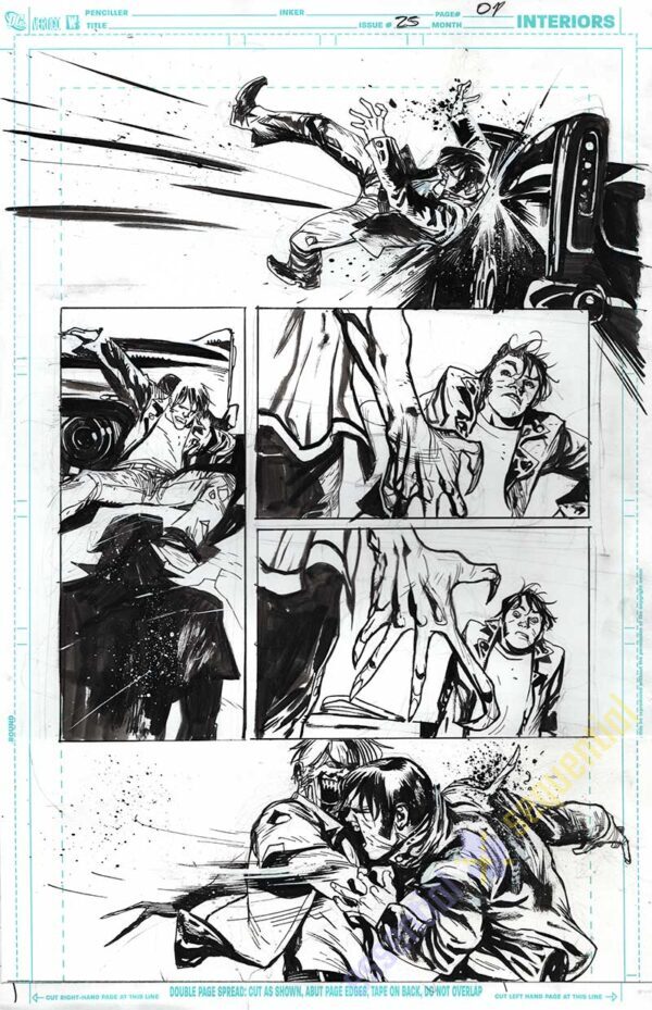 American Vampire Issue 25 Page 01 by Rafael Albuquerque