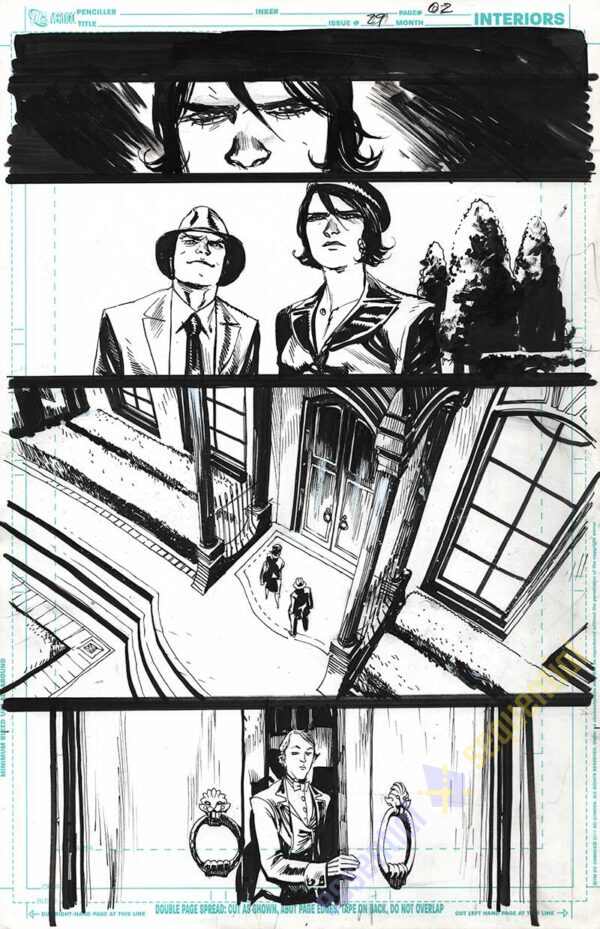 American Vampire Issue 29 Page 02 by Rafael Albuquerque