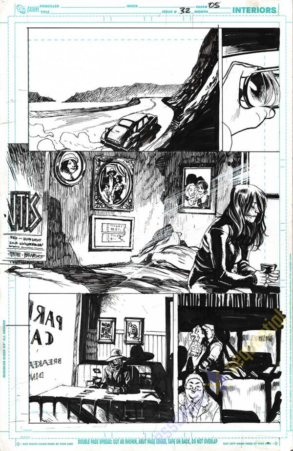 American Vampire Issue 32 Page 05 and 6 by Rafael Albuquerque - Image 2