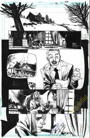 American Vampire Issue 34 Page 01 by Rafael Albuquerque