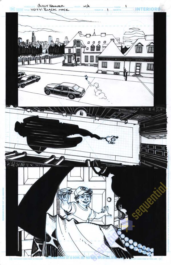 Black Mask: Year of the Villain Page 1 by Cully Hamner