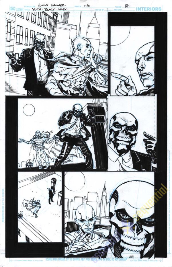 Black Mask: Year of the Villain Page 14 by Cully Hamner